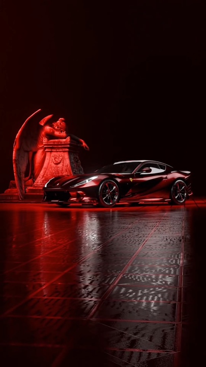 Red Super CAR