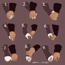 hand holding 