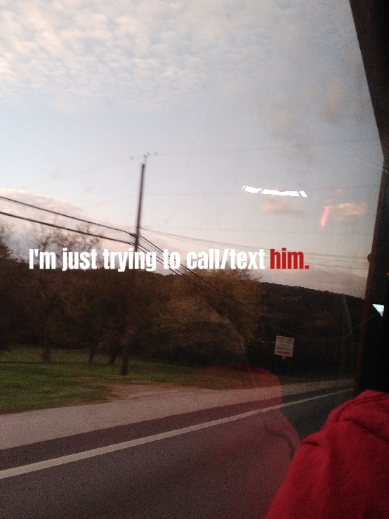 Afraid to lose him.
