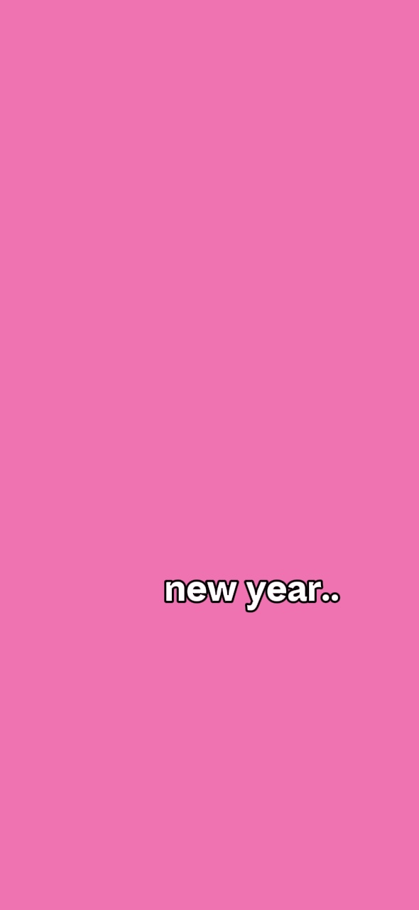 New year.. new me