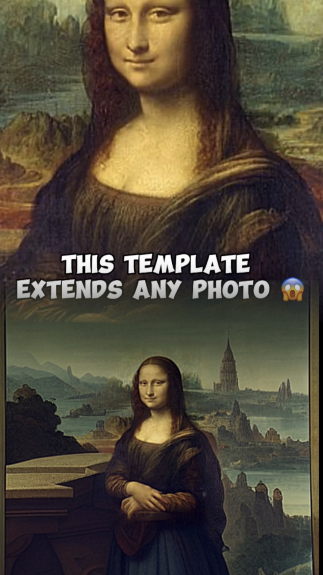 Herhangi bir fotoğrafı uzatın 😱