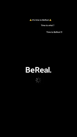 Time to be real ⚠️