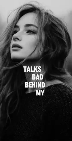 Talks bad behind my