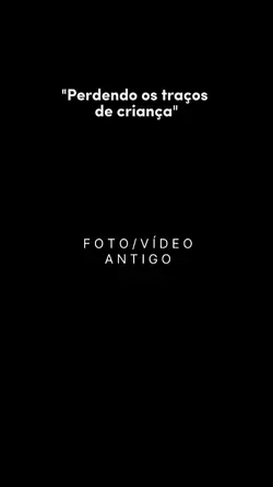 traços de criança 
