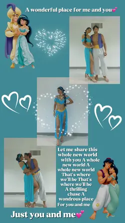 Aladdin & Jasmine💕