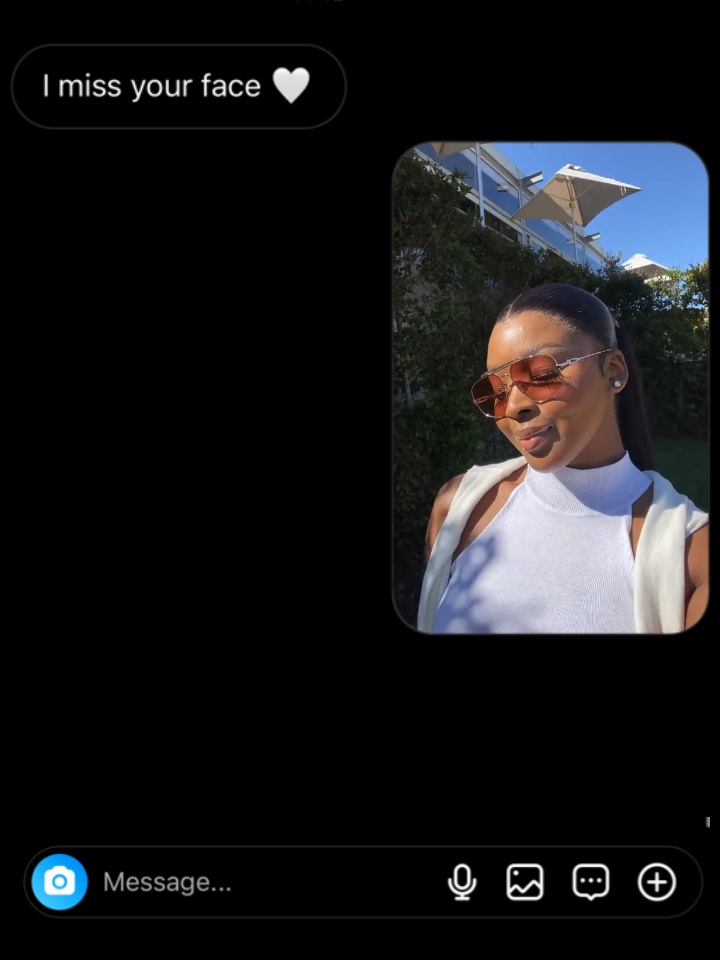 Interface de mensagem 
