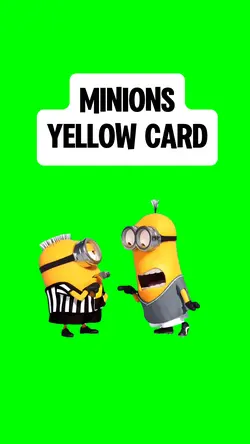 MINIONS YELLOW CARD