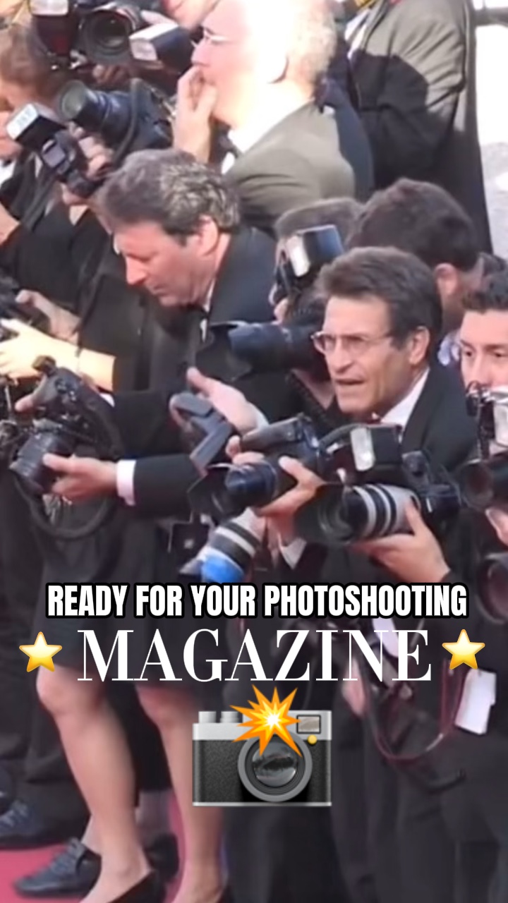 Dergi fotoğraf çekimi📸