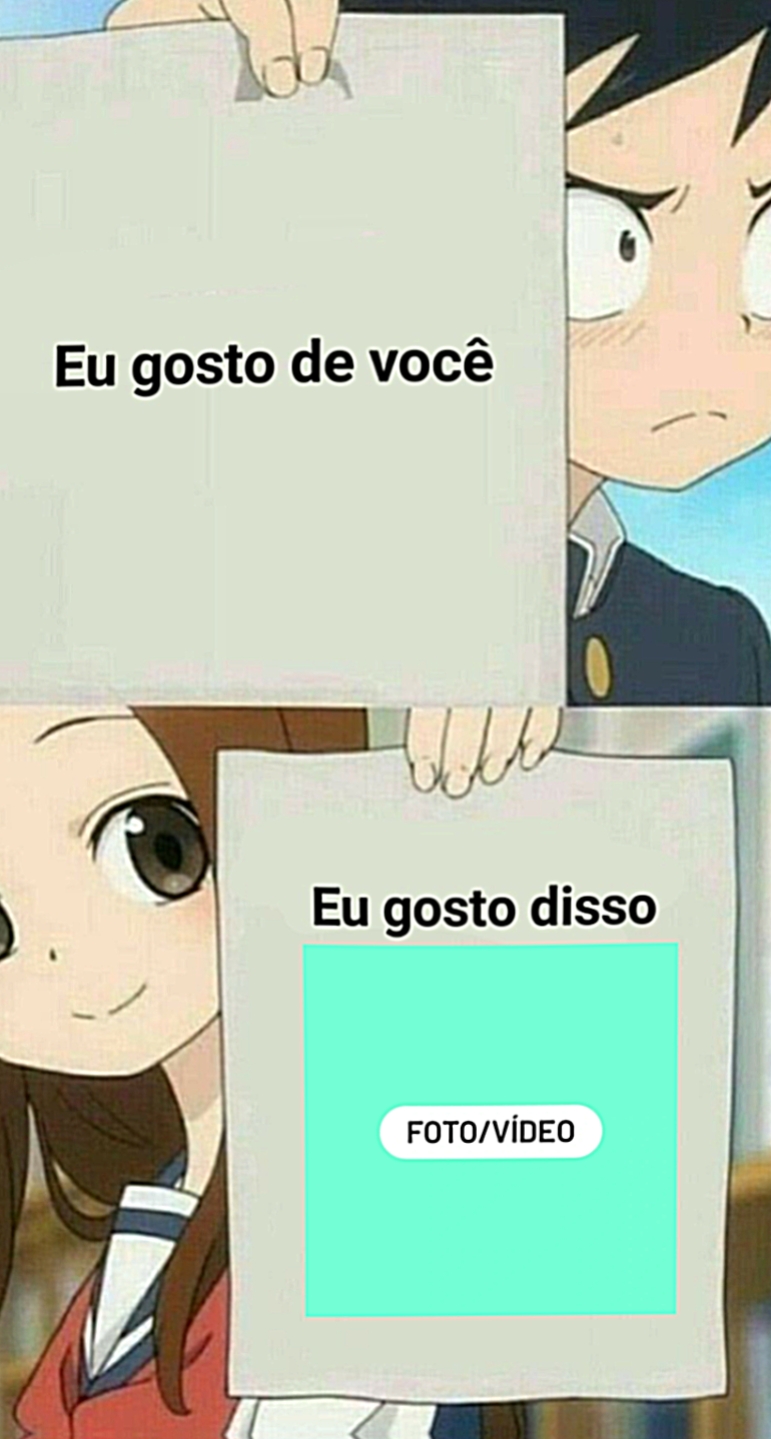 Eu gosto disso...