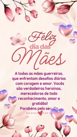 Feliz dia das mães ❤️