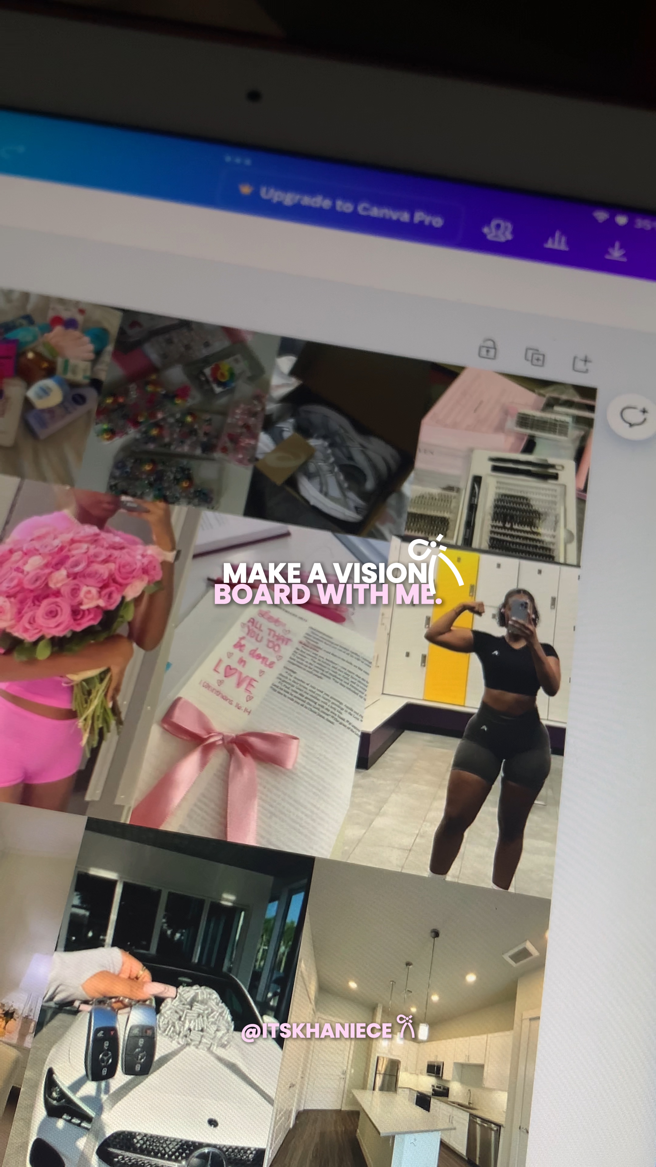 Tablero de visión 🥂🎀