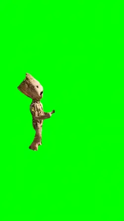 Baby Groot Tantrum