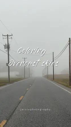 Coloring overcast sk