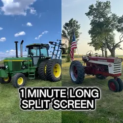 Split screen 1 min