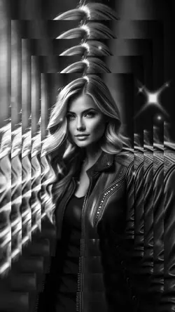Angel B&W