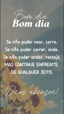 bom dia 