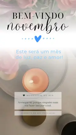  Em vindo Novembro 