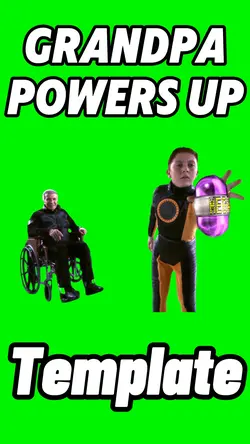 Grandpa Powers Up 