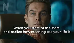 Staring Homelander 