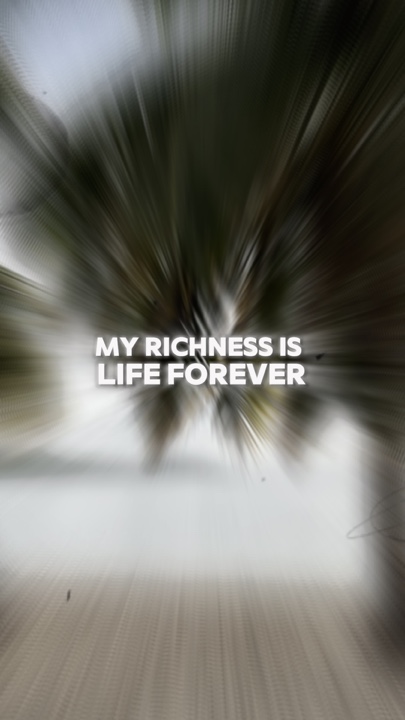 Richness is life
