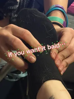 Do you want it bald?