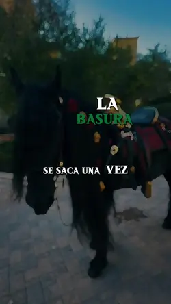 La basura se saca