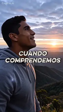 Cuando comprendemos 
