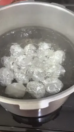 Papas y huevo