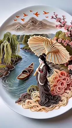 麵條古畫