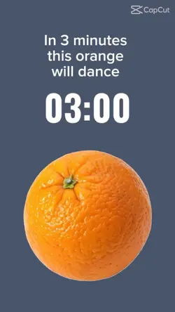 dancing orange